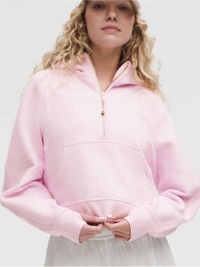 Lululemon Pink Organza Scuba M/L